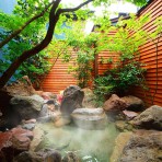 【礼】露天の岩風呂